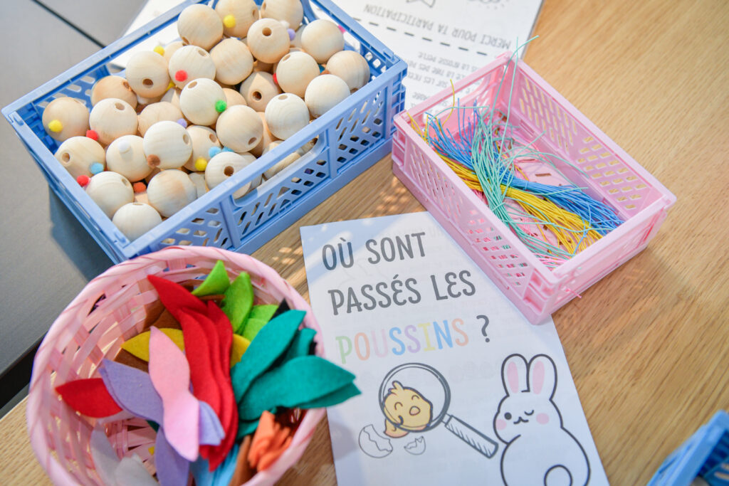 Ste-Croix, 18.04.25, MuMaps, Pâkomusé, Chasse aux poussins. © Carole Alkabes